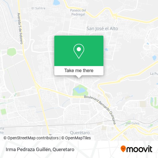 Mapa de Irma Pedraza Guillén