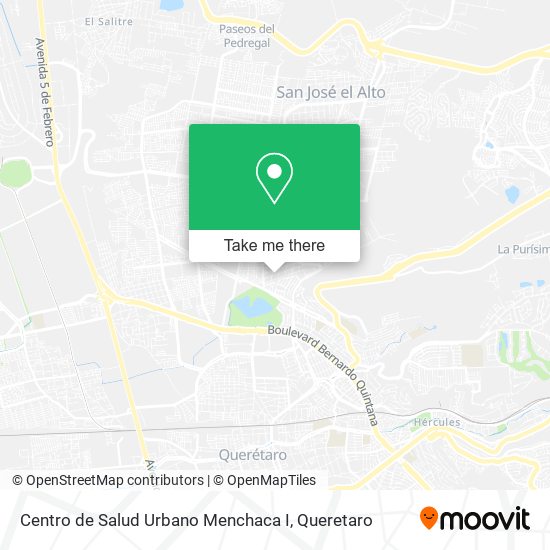 Centro de Salud Urbano Menchaca I map