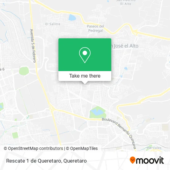 Mapa de Rescate 1 de Queretaro