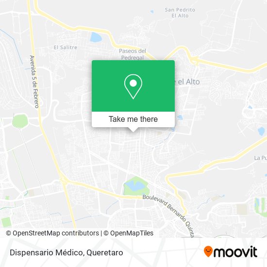 Dispensario Médico map