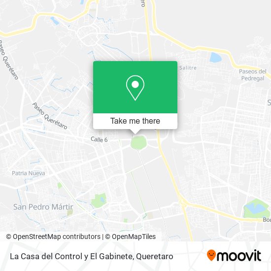 Mapa de La Casa del Control y El Gabinete