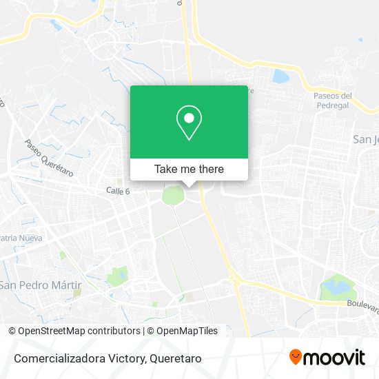 Comercializadora Victory map
