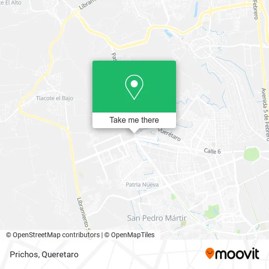 Mapa de Prichos