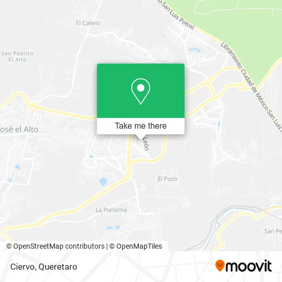 Mapa de Ciervo
