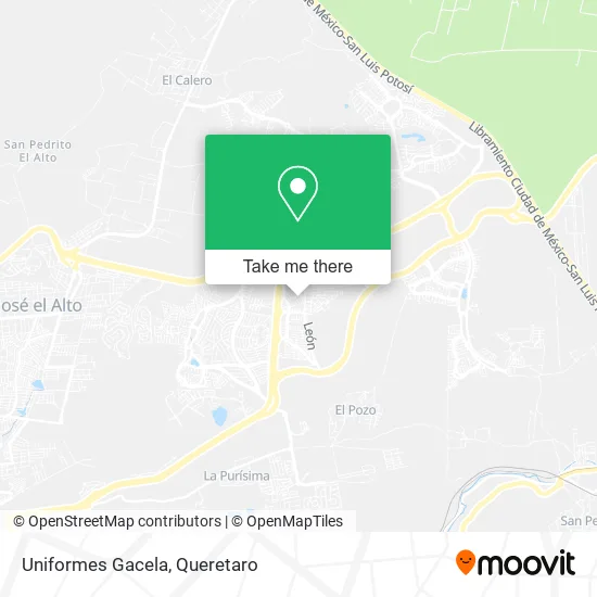 Mapa de Uniformes Gacela