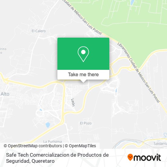 Safe Tech Comercializacion de Productos de Seguridad map