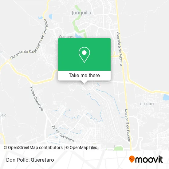 Mapa de Don Pollo