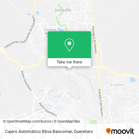 Cajero Automático Bbva Bancomer map