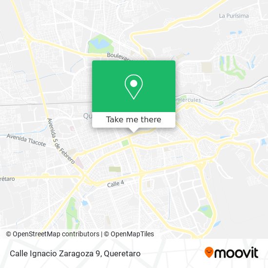 Calle Ignacio Zaragoza 9 map