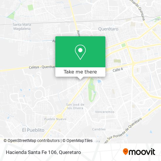 Mapa de Hacienda Santa Fe 106