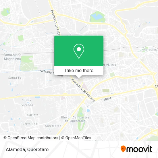 Alameda map