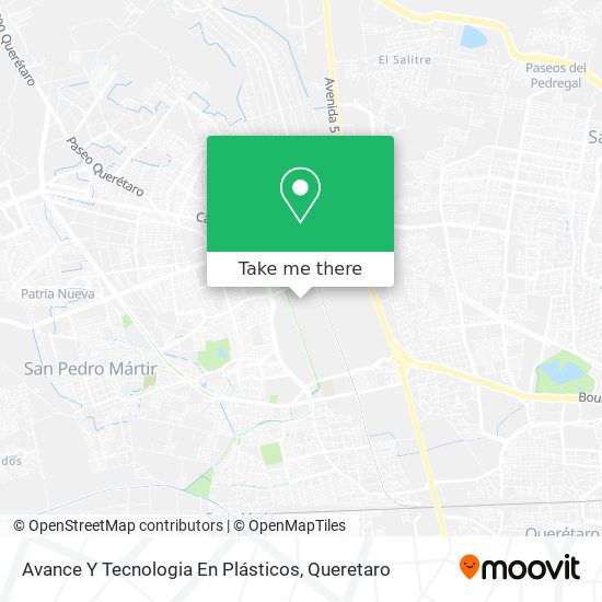Avance Y Tecnologia En Plásticos map