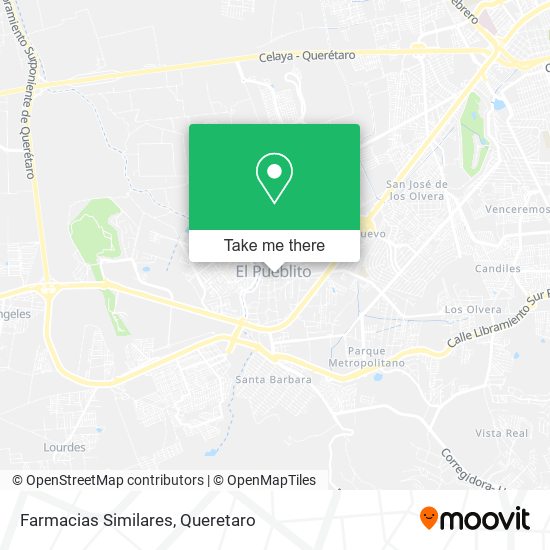 Farmacias Similares map