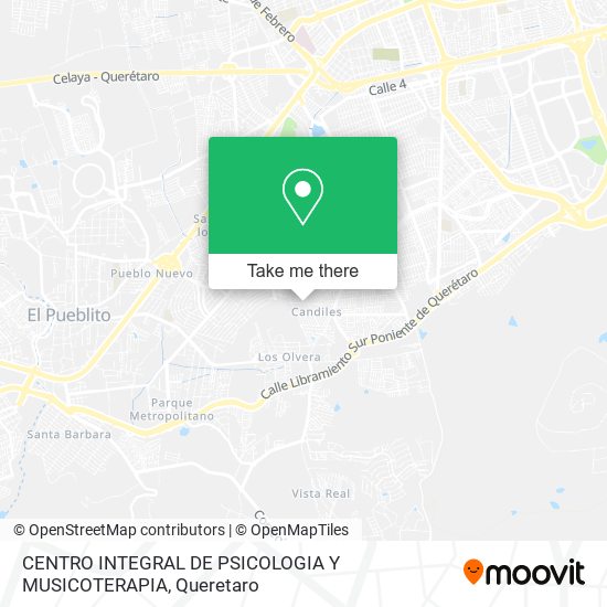 CENTRO INTEGRAL DE PSICOLOGIA Y MUSICOTERAPIA map