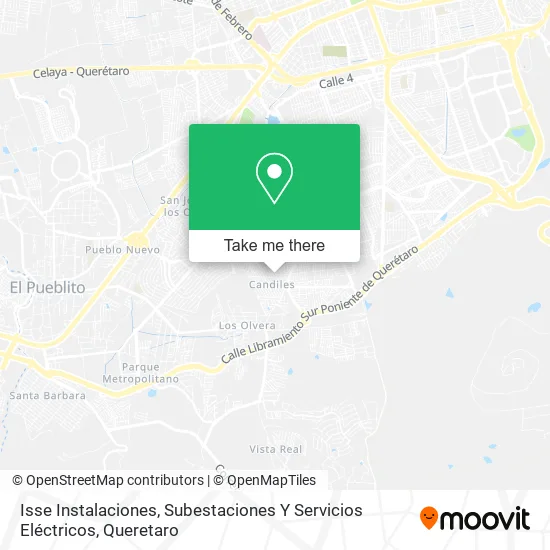 Mapa de Isse Instalaciones, Subestaciones Y Servicios Eléctricos