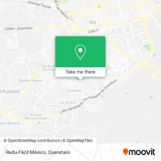 Redu-Fácil México map