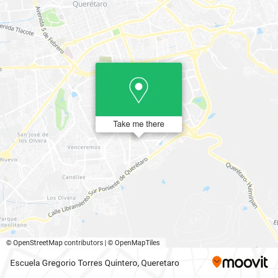 Mapa de Escuela Gregorio Torres Quintero