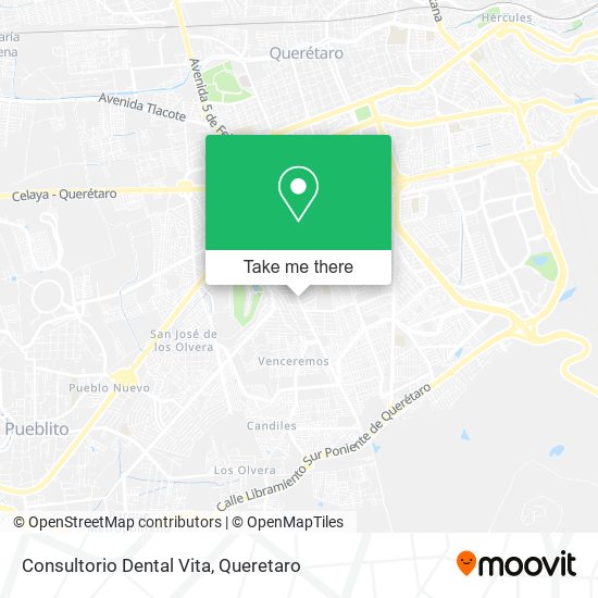 Mapa de Consultorio Dental Vita