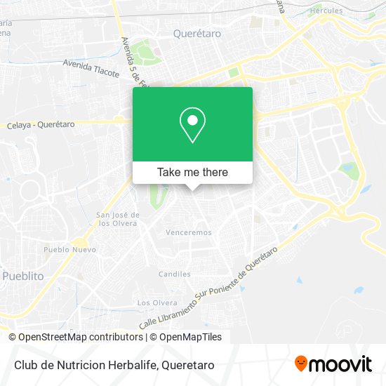 Club de Nutricion Herbalife map