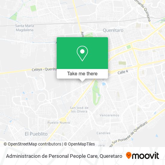Administracion de Personal People Care map