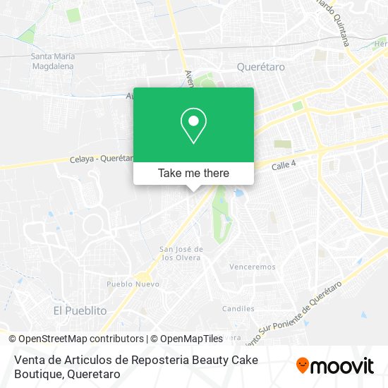 Venta de Articulos de Reposteria Beauty Cake Boutique map