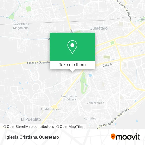 Mapa de Iglesia Cristiana