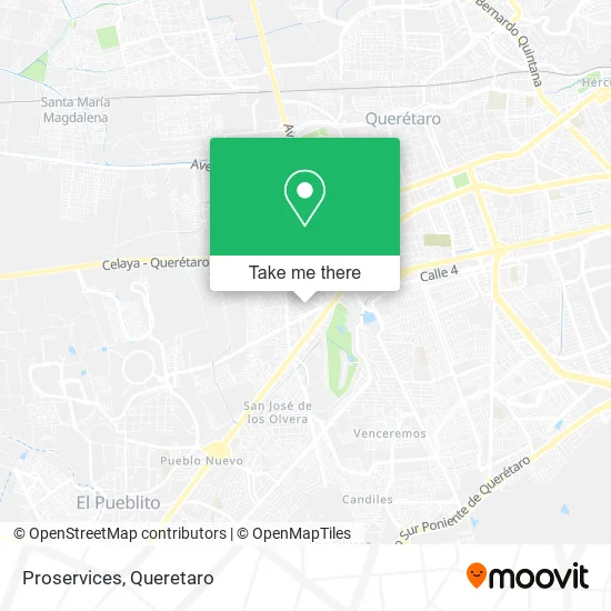 Mapa de Proservices