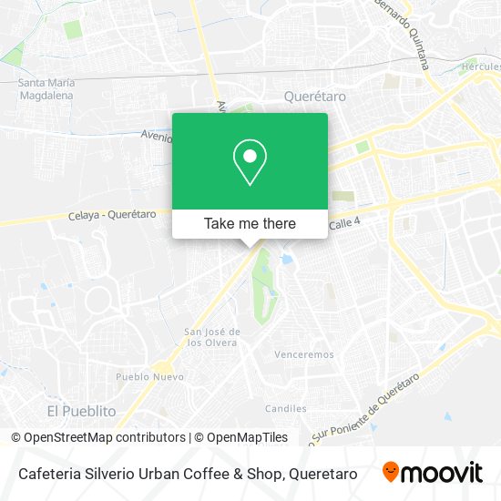 Cafeteria Silverio Urban Coffee & Shop map