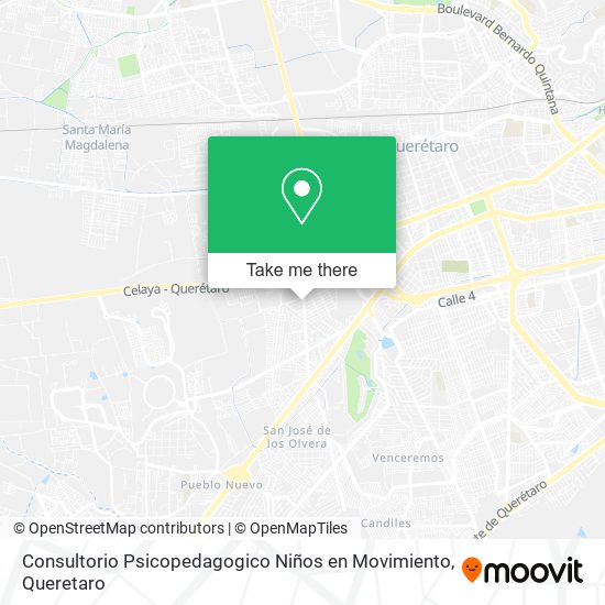 Consultorio Psicopedagogico Niños en Movimiento map