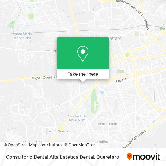 Mapa de Consultorio Dental Alta Estetica Dental