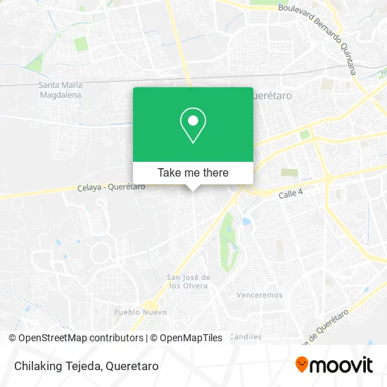 Mapa de Chilaking Tejeda