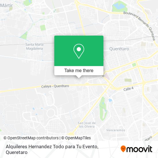 Mapa de Alquileres Hernandez Todo para Tu Evento