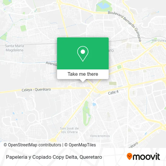 Papeleria y Copiado Copy Delta map