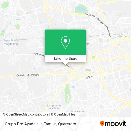 Grupo Pro Ayuda a la Familia map