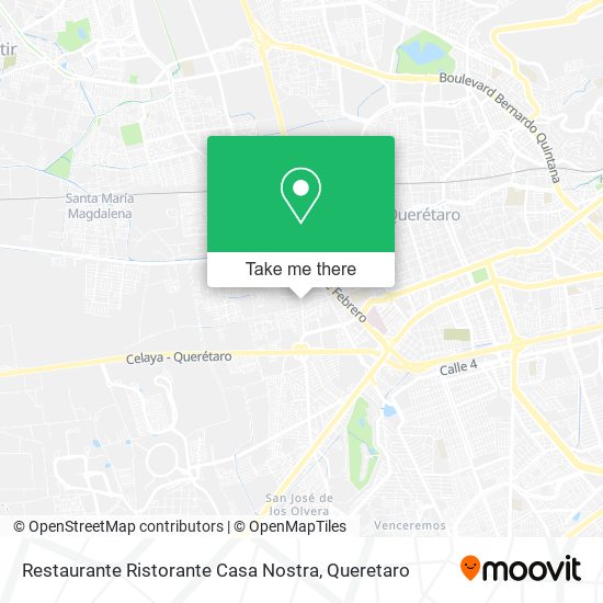 Restaurante Ristorante Casa Nostra map
