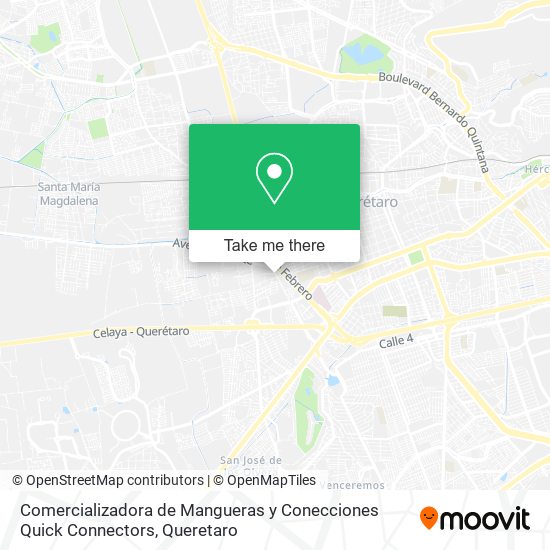Comercializadora de Mangueras y Conecciones Quick Connectors map