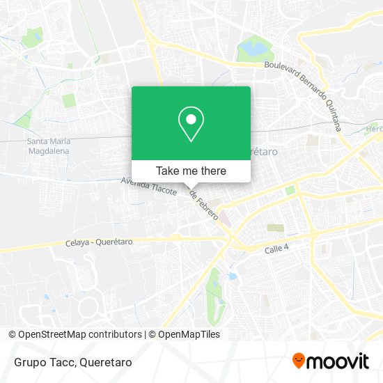 Mapa de Grupo Tacc