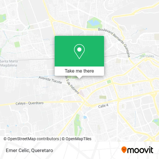 Mapa de Emer Celic