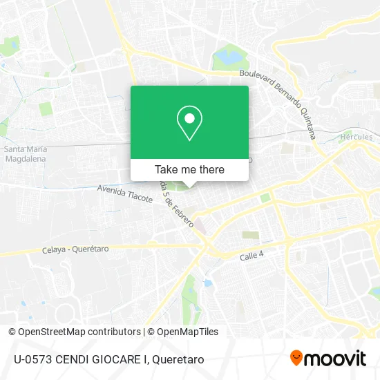 U-0573 CENDI GIOCARE I map