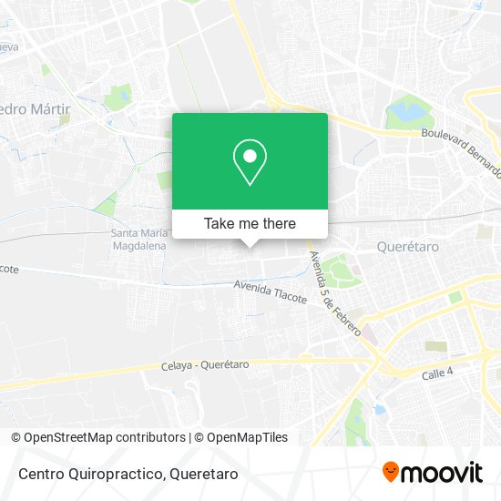 Centro Quiropractico map
