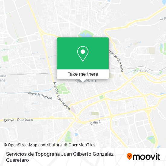 Servicios de Topografia Juan Gilberto Gonzalez map