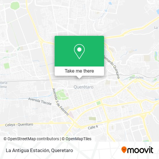 La Antigua Estación map