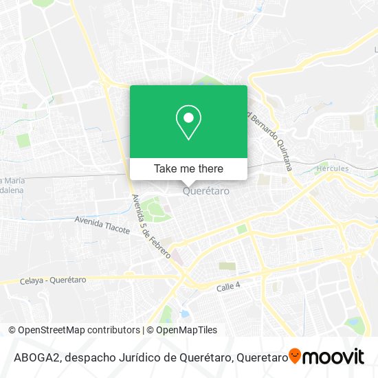 ABOGA2, despacho Jurídico de Querétaro map