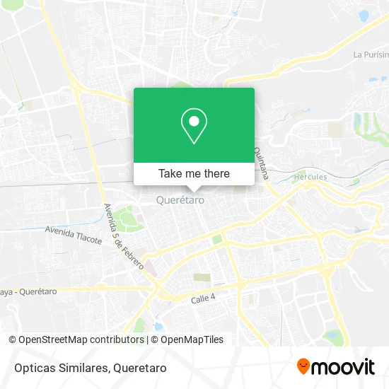 Mapa de Opticas Similares