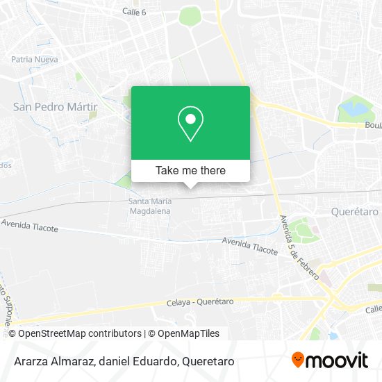 Ararza Almaraz, daniel Eduardo map