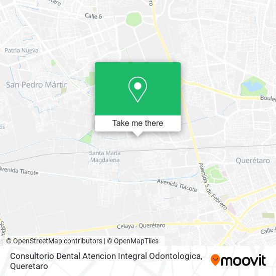 Consultorio Dental Atencion Integral Odontologica map