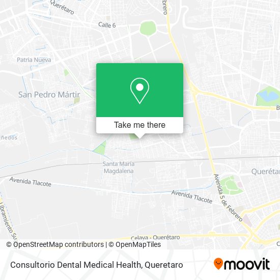 Consultorio Dental Medical Health map