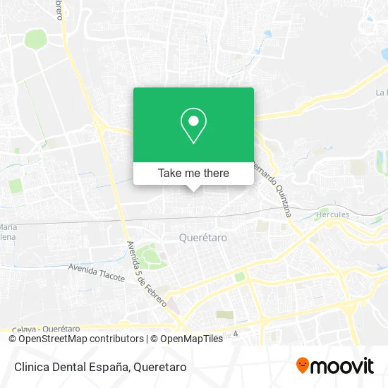 Mapa de Clinica Dental España