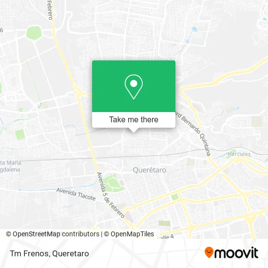 Mapa de Tm Frenos