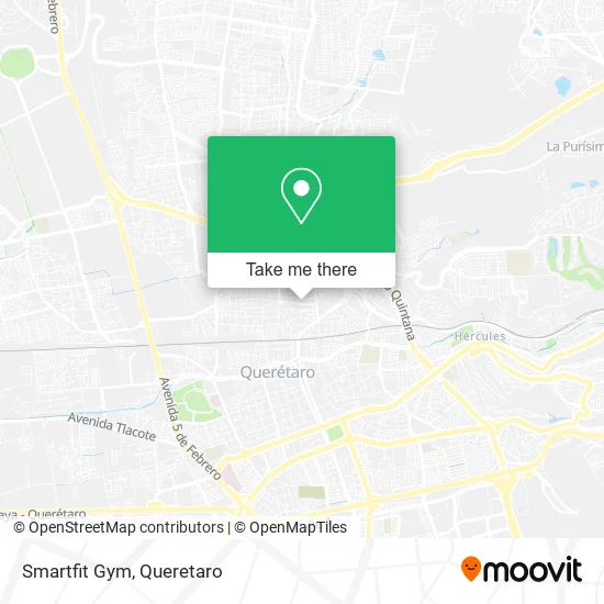 Smartfit Gym map